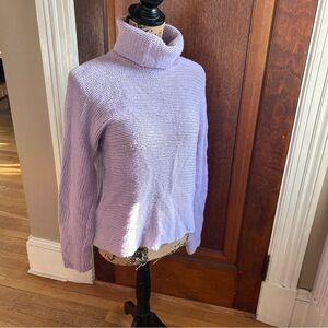 Ralph Lauren Lilac Cowl Neck Sweater